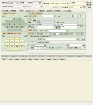 XafsM2のSSD設定画面